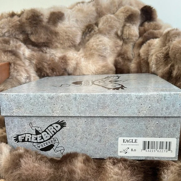 Freebird Women's Black Leather Ankle Booties - Eagle - Size 8 NIB NEVER WORN - Picture 5 of 5